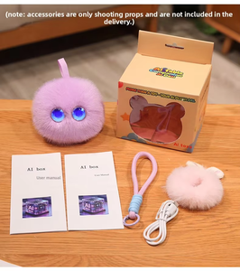 Ruiguan AI <strong>Robot</strong> Plush Smart Talking Toy English Teaching Emotional Companion Backpack Charm Toy <strong>Robot</strong> - Product Image 3