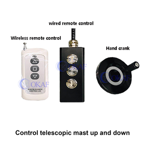 OKAF <strong>3M</strong> to 20M Electric Motor <strong>Telescopic</strong> <strong>Mast</strong> <strong>Telescopic</strong> Manual Electric <strong>Mast</strong> Vehicle Mounted Electric Winch Camera <strong>Mast</strong> - Product Image 5