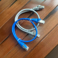 Cable de Red Cat5e Cat6 UTP FTP SFTP de Fábrica Cantell con MOQ Bajo, Cable de Conexión Cat5, Cable Ethernet con Conector RJ45, Cable LAN