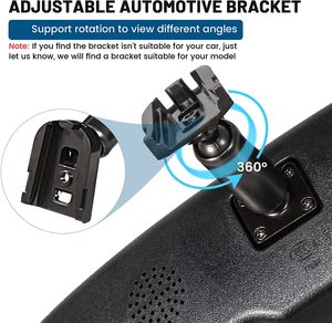 Écran LCD 4.3 pouces double écran moniteur de voiture 4ch <span class=keywords><strong>Av</strong></span> in avec support spécial pour Toyota Jeep Ford <span class=keywords><strong>Honda</strong></span> Nissan - Product Image 3