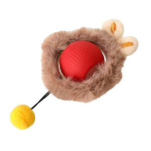 Nuevo Juguete Automático para Gatos, Pelota con Cargador USB, Pelota Eléctrica Inteligente para Perros y Gatos, Pelota Rodante Interactiva de Silicona para Gatos - Product Image 1