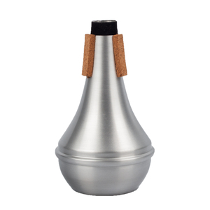 Sourdine de trompette légère en aluminium, silencieux d'entraînement droit en liège pour instrument de <span class=keywords><strong>jazz</strong></span>, idéal pour débutants - Product Image 2