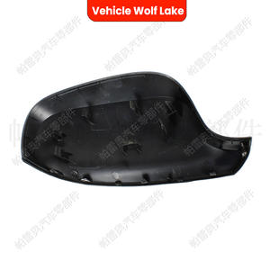 Carcasa de espejo retrovisor para vehículo Wolf Lake, para Bmw X3 F25 X5 F15 2014-2018, ABS negro, lado derecho e izquierdo - Product Image 1