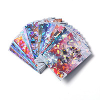 BOPP Clair Auto-Adhésif A4 Feuille Étanche Holographique Superposition PVC Chaud Froid Stratification Film Stratification Holographique Transparente