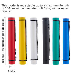 حامل أنابيب التخزين البلاستيكي بألوان مختلفة للصور الفنية من البولي إيثيلين حامل أنابيب التخزين من المورد لصور الصور المطبوعة - Product Image 5