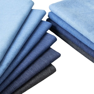 Tela vaquera de 8-14 oz, tela vaquera de calidad mixta, color negro, rojo <span class=keywords><strong>indigo</strong></span>, más barata, para ropa vaquera - Product Image 2
