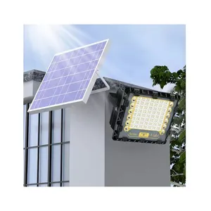 بالجملة الفيضانات ضوء الشمسية 150w-MeiCheng جديد LED الشمسية ضوء مصابيح خارجية نظام في الهواء الطلق للماء 150W 200W 300w 400W الشمسية الأضواء الكاشفة 100w