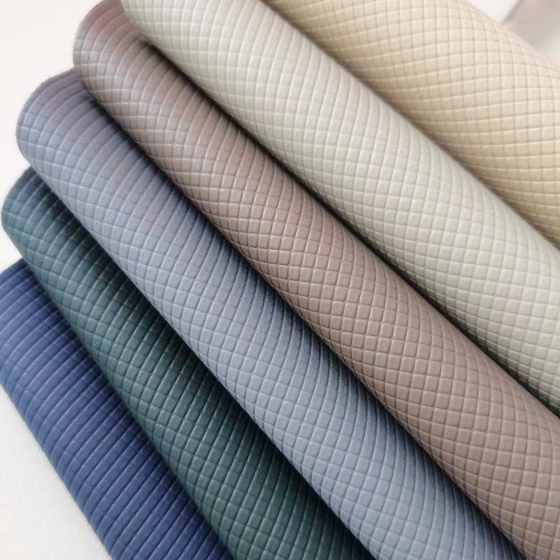 Waterproof Embossed PVC Synthetic Leather Fabric for Bags Car Seats Furniture Chairs Sofas Shoes-New Product for Upholstery