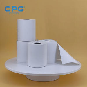 Rouleau de papier thermique pour caisse enregistreuse, 57x38mm, 55gsm, imperméable, pour reçus de vente au détail, vente en gros du fabricant - Product Image 1