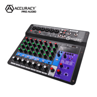 Mezclador de Audio Profesional Accuracy Pro Audio Dj Ddj-1000srt MA8, Mezclador de DJ con Cable para Transmisión