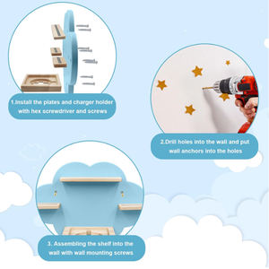 Pour TonieBox et Tonie Shelf Cloud, stockage de tonies pour 12-20 personnages de figurines Tonie, étagère murale magnétique pour tonies Toniebox - Product Image 5