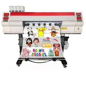 Digital T Shirt Textile Printing Machine Heat PET Film DTF Printer With Powder Shake Machine