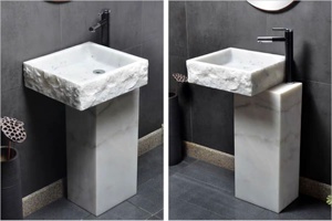 <span class=keywords><strong>Bassin</strong></span> en pierre orné de granit noir naturel, <span class=keywords><strong>d</strong></span>écoration de salle de bain en <span class=keywords><strong>extérieur</strong></span> - Product Image 6