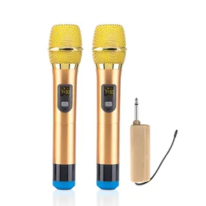 Microphone de conférence professionnel sans fil vhf uhf pour enseignant, meilleure vente de microphone de fête en plein air karaoké