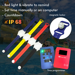 Pulseras Vibradoras LED de Silicona con Temporizador de Cuenta Regresiva, Diseño para Juegos en Interiores - Product Image 3