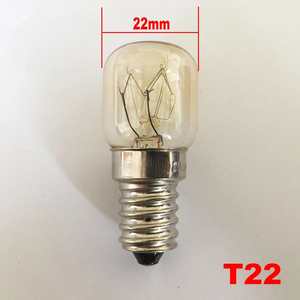 <span class=keywords><strong>Ampoule</strong></span> de four E14 T22 15W 220V~240V, <span class=keywords><strong>ampoule</strong></span> résistante à la chaleur 300 degrés, ampoules de rechange pour four/<span class=keywords><strong>cuisinière</strong></span> - Product Image 1