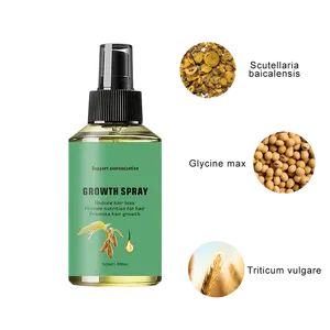 Factory Anti-Hair Loss prevent baldness treatment women men's hair growth spray natural private label