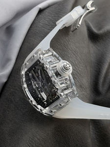 Billet d'entrée de prestige, personnalisation haut de gamme, montre en forme de baril, montre mécanique en cristal de qualité supérieure - Product Image 4