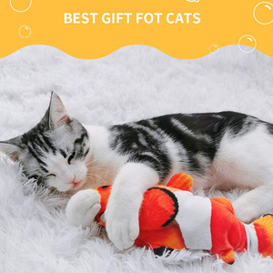 USB Wagging <span class=keywords><strong>Fish</strong></span> <span class=keywords><strong>Cat</strong></span> <span class=keywords><strong>Toy</strong></span> - Fun Interactive <span class=keywords><strong>Catnip</strong></span> Kicker <span class=keywords><strong>Toy</strong></span> - Product Image 4