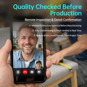 Ensemble de tables et de chaises modernes en bois pour café de restaurant Mobilier de banquette en cuir pour hôtel - Product Image 5