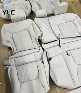 Hecho a medida para accesorios <span class=keywords><strong>de</strong></span> coche funda <span class=keywords><strong>de</strong></span> asiento <span class=keywords><strong>3</strong></span> <span class=keywords><strong>filas</strong></span> 7 <span class=keywords><strong>asientos</strong></span> parte media <span class=keywords><strong>de</strong></span> cuero genuino <span class=keywords><strong>de</strong></span> lujo para Toyota LC200 LC300 Land Cruiser - Product Image 4