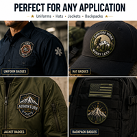 Insignias Bordadas Personalizadas, Insignia de Tela para Uniformes, Ropa y Gorras, Fabricante Mayorista OEM ODM