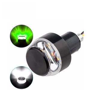 Cache-phare de guidon de moto LED PAR, feu de position latéral ambre/blanc, interrupteur de poignée 12V 22mm, modèle U8, position gauche/droite/avant - Product Image 3