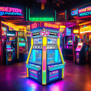 Máquina de Diversión Operada con Monedas, Máquina de Entretenimiento de 6 Jugadores, Máquina de Empujar Monedas, Juego de Diversión Operado con Monedas - Product Image 5