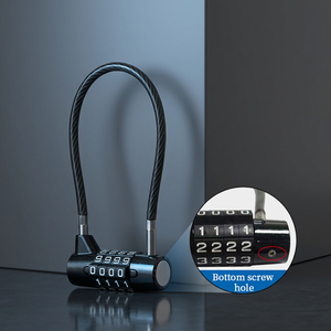<span class=keywords><strong>Candado</strong></span> de Seguridad de Aleación de Zinc de 5MM de la <span class=keywords><strong>Mejor</strong></span> Calidad, con Recubrimiento en Polvo, Rectangular, <span class=keywords><strong>para</strong></span> Gabinetes, Bicicletas y Cestas, <span class=keywords><strong>para</strong></span> Uso Diario - Product Image 5