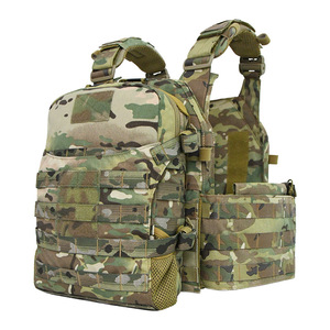 Mochila Táctica de Camuflaje con Sistema Molle, Bolsillo con Cremallera, Correas de Cincha Unisex para Deportes al Aire Libre, Primavera 2025 - Product Image 2