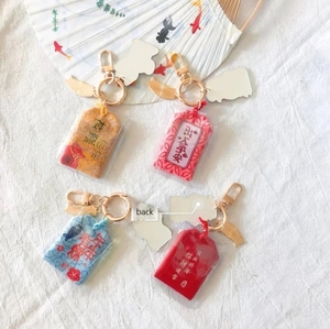 Omamori Kawaii Maneki Neko <span class=keywords><strong>chat</strong></span> chanceux amulette japonaise belle voiture cintre charme <span class=keywords><strong>pompon</strong></span> <span class=keywords><strong>porte</strong></span>-clés - Product Image 2