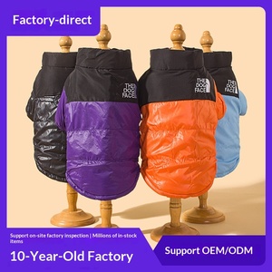 Küçük Köpekler İçin Çok Satan Kalınlaştırılmış Pamuklu Polar Astarlı Günlük Kışlık Kıyafet - Product Image 3