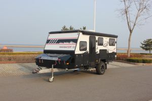 Remorque de voyage multifonctionnelle à toit relevable pour camping-car caravanes - Product Image 6