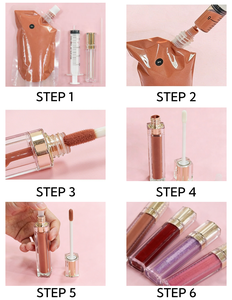 DIY 151 Shades <b>Lip</b> <b>Gloss</b> Refill Pouch Bags Pigment Vegan Lipgloss Base Bulk Nude Glitter Matte Gel <b>Lip</b> <b>Gloss</b> Base - Product Image 5