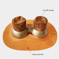 Nouvelle boîte de moxibustion traditionnelle chinoise sans fumée pour la santé des femmes, dispositif de moxibustion mammaire