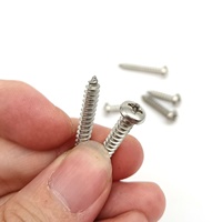 Kit de vis à bois autocollantes, 24 types mixtes, 1010 pièces, M1.2 M1.4 m1, 7 M2 M3 M4, 304 en acier inoxydable, vis à bois autocollante à tête ronde