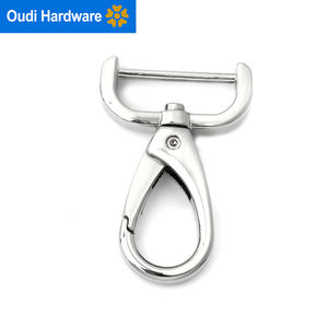 Экологичные аксессуары из цинкового сплава, <span class=keywords><strong>D</strong></span>-кольцо, плечевой ремень, защелкивающийся крюк - Product Image 5