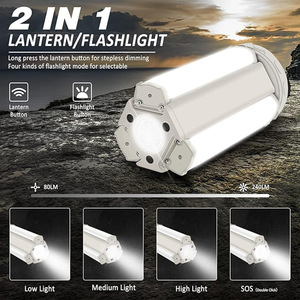 Xinster Folding Side Light <b>Rechargeable</b> 360 LED Camping <b>Lamp</b> for Outdoor - Product Image 3