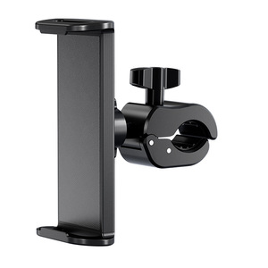 Universal <b>Tablet</b> Phone Holder Clamp Adjustable Height Rotating Desk Mount <b>Stand</b> For Desktop Use - Product Image 4