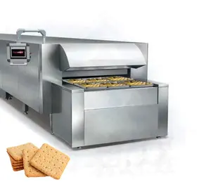 Bisküvi makinesi üretim hattı üretim otomatik macaron bisküvi kurabiye yapma makinesi