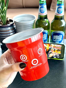 Vente en gros de tasses à bière empilables à paroi simple de haute qualité, tasses à thé et à café, tasses en aluminium métallique de qualité supérieure - Product Image 2