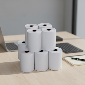 Rollo de Papel Térmico para Recibos de Punto de Venta, 80x80, 65gsm, Capa Única - Product Image 4