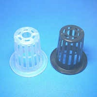 Pot à mailles en plastique pour serre agricole Panier de culture de légumes Système hydroponique Tasse en filet