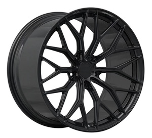 SY-3062 1-delige op maat gesmede velgen spaken zwarte kleur 18 19 20 21 22 24 inch gesmede wielen velgen voor 730i 740i 750i 745e - Product Image 1