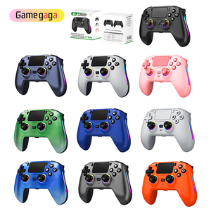 P916 BT <b>Wireless</b> Game Controller RGB Lighting 1000mah Battery 6-Axis Gyroscope RGB Gamepad Joystick for P4 P3 <b>PC</b> Android IOS - Product Image 6