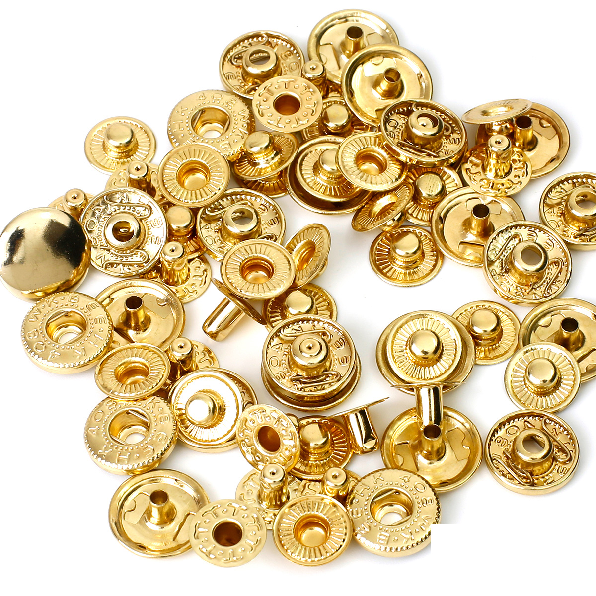 Металлические Магнитные Кнопки с плоской задней поверхностью для одежды