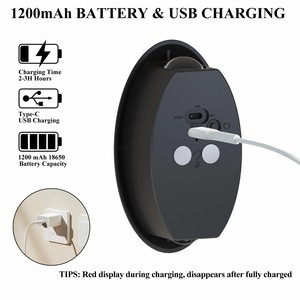 Cảm biến chuyển động ánh sáng USB sạc không dây <span class=keywords><strong>LED</strong></span> ánh sáng ban đêm có thể sạc lại cho hành lang nhà tủ quần áo phòng ngủ cầu thang - Product Image 2
