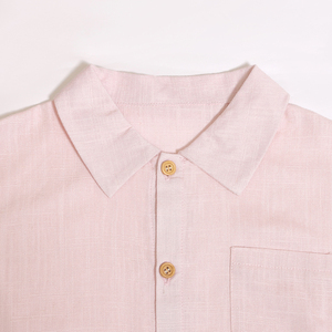 Fabricant direct d'ensembles de vêtements d'été pour garçons : Polo pour <span class=keywords><strong>enfants</strong></span> à fermeture boutonnée et taille élastique - Product Image 2