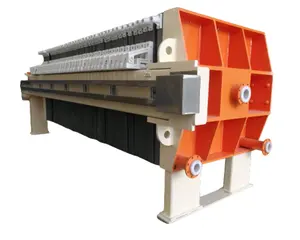 Auto Hydraulic Diaphragm Filter Press Machine for civil sewage sludge treatment