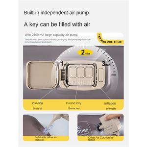 Materasso Gonfiabile JH King <span class=keywords><strong>Size</strong></span> Personalizzato con Pompa Integrata, Auto-Gonfiabile e Auto-Sgonfiabile, Spesso e Pieghevole per Casa e Campeggio - Product Image 3